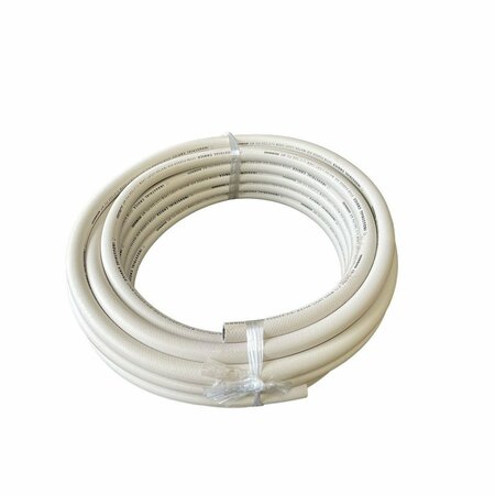 INDUSTRIAL CHOICE 1 x 50 ft Roll EPDM Air-Water-Light Chemical 300PSI Hose White ICH-ER1-300WH-50